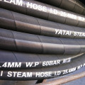 One Ply Steel Wire Braided Reinforced Wrapper Cover EPDM Steam Rubber Hose